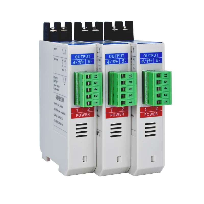 Imagem -04 - Transmissor de Corrente Sensor ac 05a Entrada 420ma 010v Saída Fonte de Alimentação Transformador de Tensão ac dc