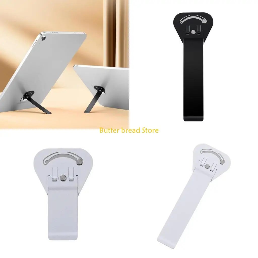 

W89C Phone Folding Tablet Stand Bracket for Cooking Recipe Viewing Handsfree Support