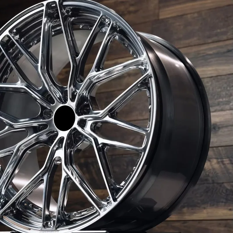 New Forged Custom One- Piece Multi-Spoke Wheels Polished 17 18 19 20 21 22 23 24 Inch Made by Alloy Aluminium 6061