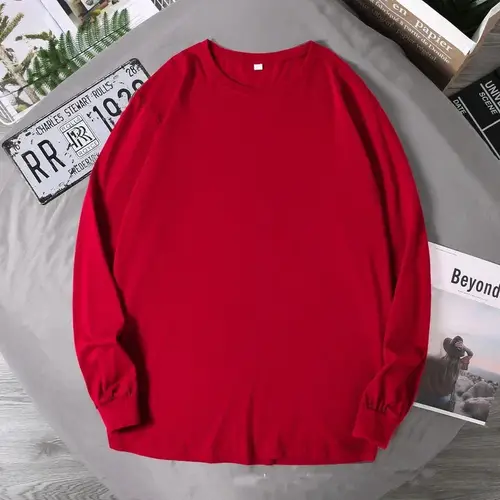 Big Sizes Men Clothes 12XL T Shirt Men Basic 100 Cotton Long Sleeve T-shirt Male Plus Large 10XL Oversized Simples Black Tshirt - Image 11