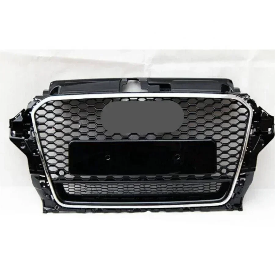 

Honeycomb Grill Mesh for A3/S3 8V 2014 2015 2016 RS3 for Quattro Style Hex Mesh Front Bumper Hood Grille New