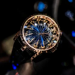 Quartz Watches for men Twelve Knights of the Round Table high quality Men's Watch man sports luxury brands waterproof men's