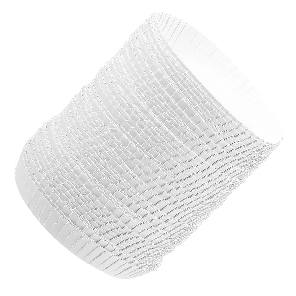 

100 Pcs Paper Cup Lid Anti Dust Caps Drinking Lids Replacement Cover Compact for Cafe Mug Hotel KTV Protect Drinks