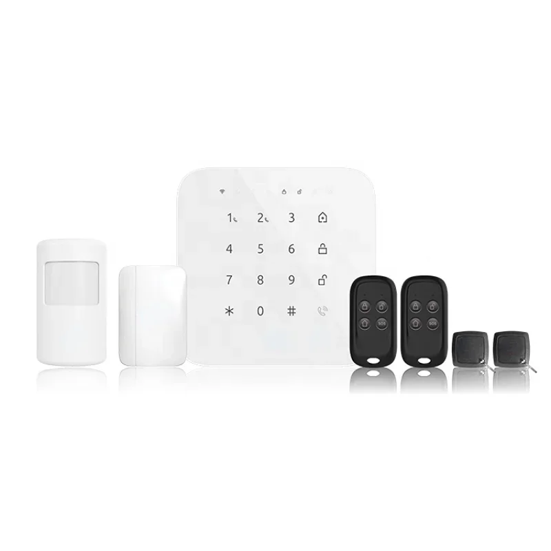 

2022 Tuya GSM wireless Alarm System self-monitoring mobile call office Touch Screen wifi gsm Smart Home Security System Home