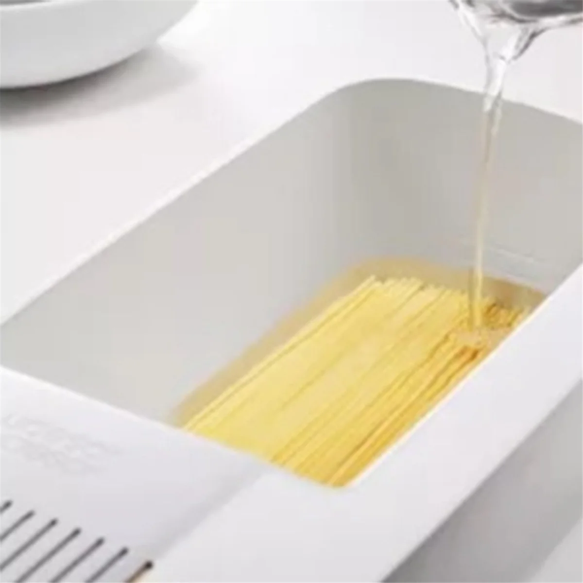 2PCS Microwave Pasta Cooker Microwaveable Spaghetti Cooker Pasta Boxes Storage Box Steamer for Cooking Vegetables/Noodle