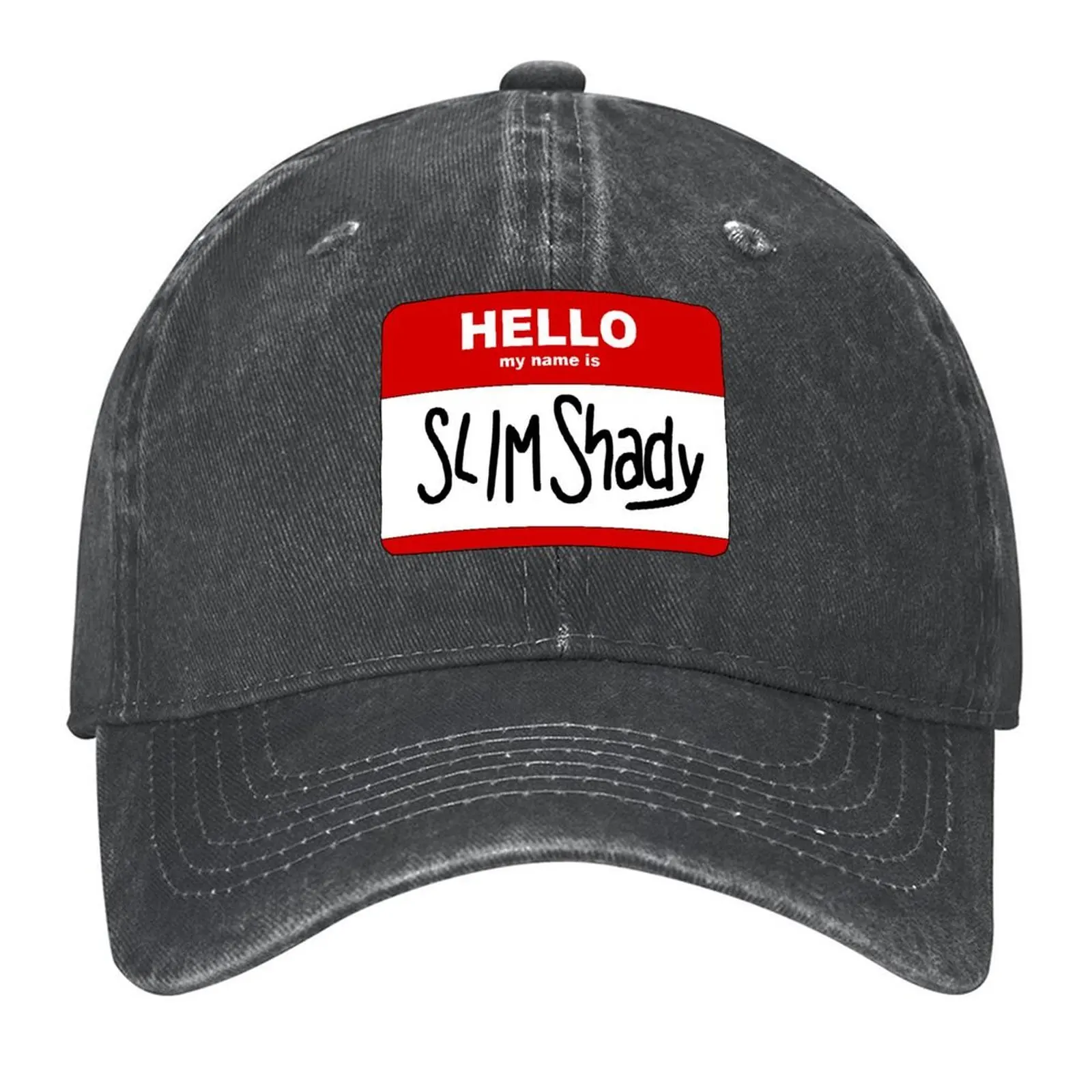 

hello my name is slim shady Baseball Cap Luxury Cap Ball Cap Uv Protection Solar Hat Luxury man Ladies Men's