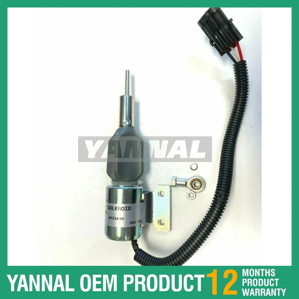 

Quick delivery 3935432 For Cummins Fuel Shutoff Solenoid 6BT 5.9L PC200 R210-5 R220-5 3935430