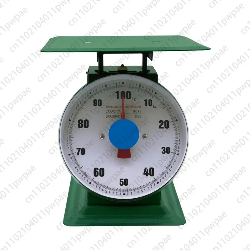 100kg Mechanical Dial Spring Scale High Quality Analog Weighing Scale Kitchen Food Commercial Mechanical Platform Scale