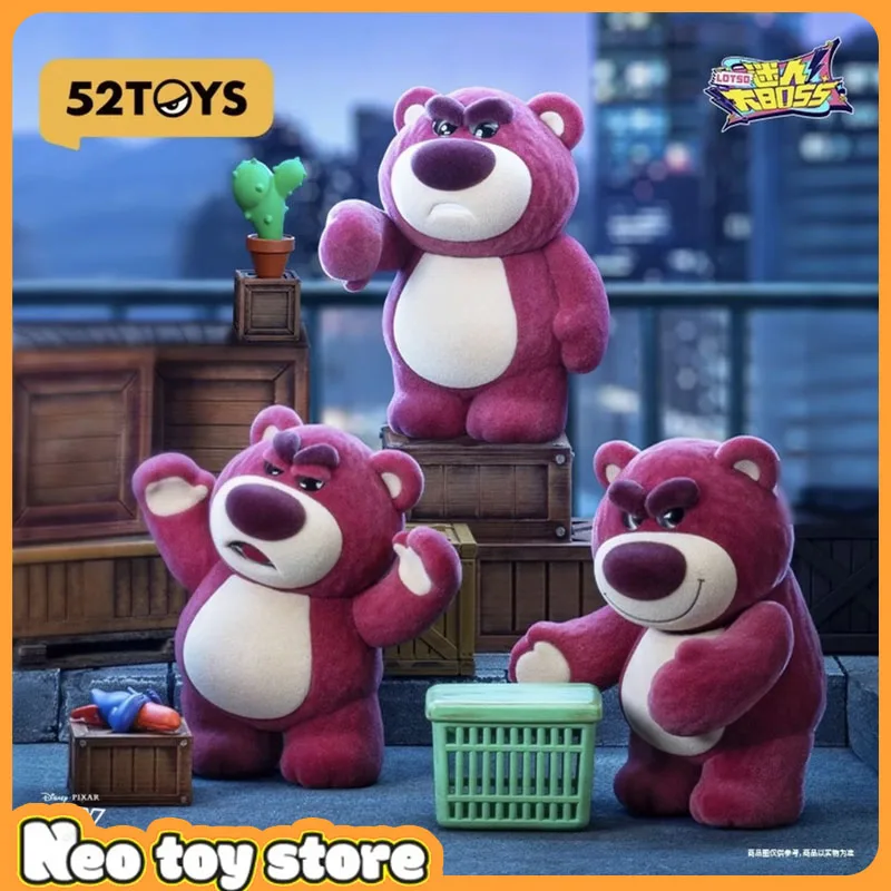 

52toys Lots-O'-Huggin' Bear Blind Box Big Boss Series Plush Mystery Box Fashion Model Pendant Kawaii Cute Doll Birthday Gift