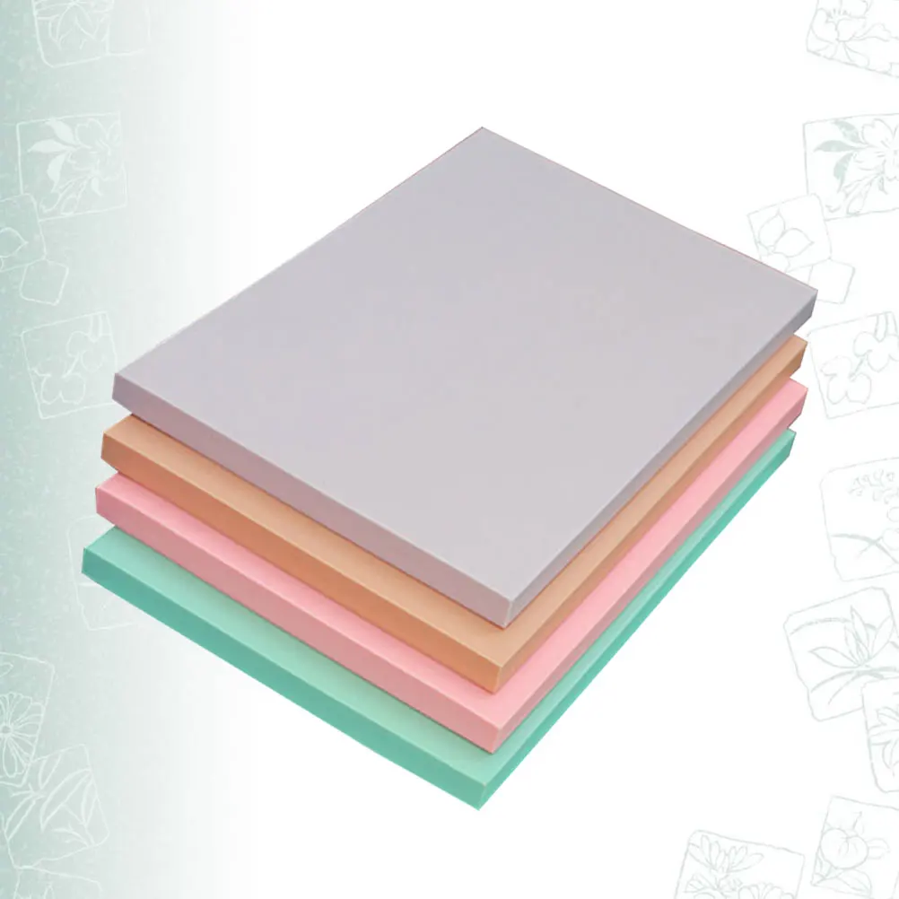 

4pcs Diy Rubber Brick Professional Hand Carved Durable Stamp Making Tool For Scrapbooking Postcards Invitations Projects