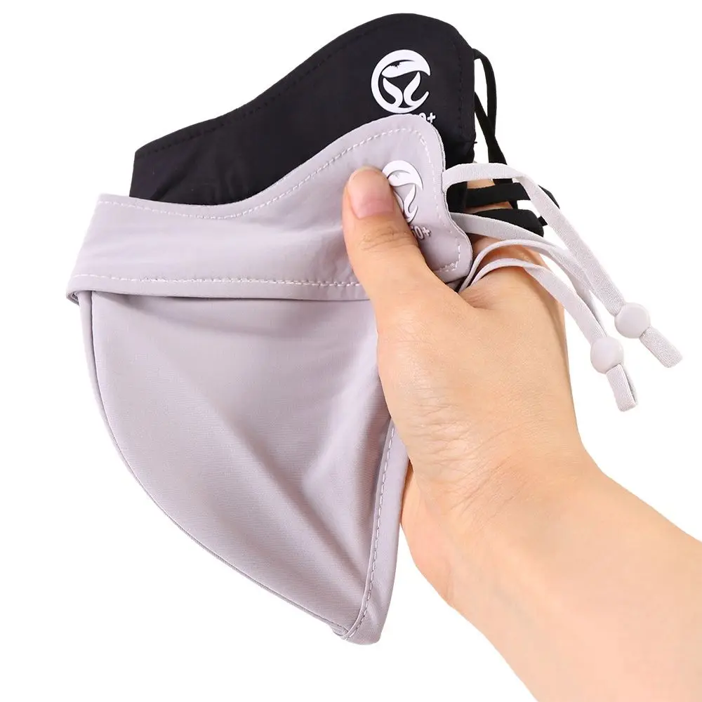 

Защита Пеший туризм Сплошной цвет для женщин Шарфы для лица Защита от ультрафиолета Солнцезащитный крем Шарф для лица Маска для лица Gini Маска из ледяного шелка Маска для лица