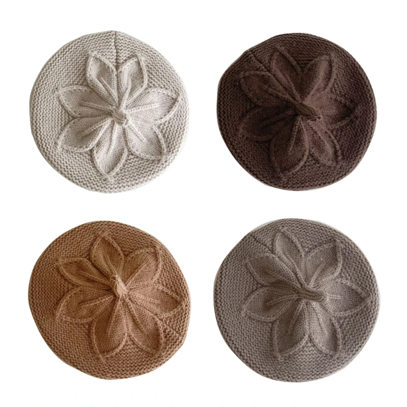 Stijlvolle motorkap, trendy kleur baret, herfst-winter, winddichte muts