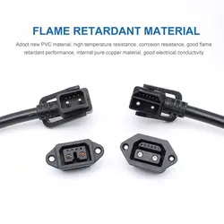 30a 2 + 6 Lithium Batterij Stekker 8-Pins Elektrische Fiets Oplaadpoort Connector Hoge Stroom Opladen En Ontladen Power Line