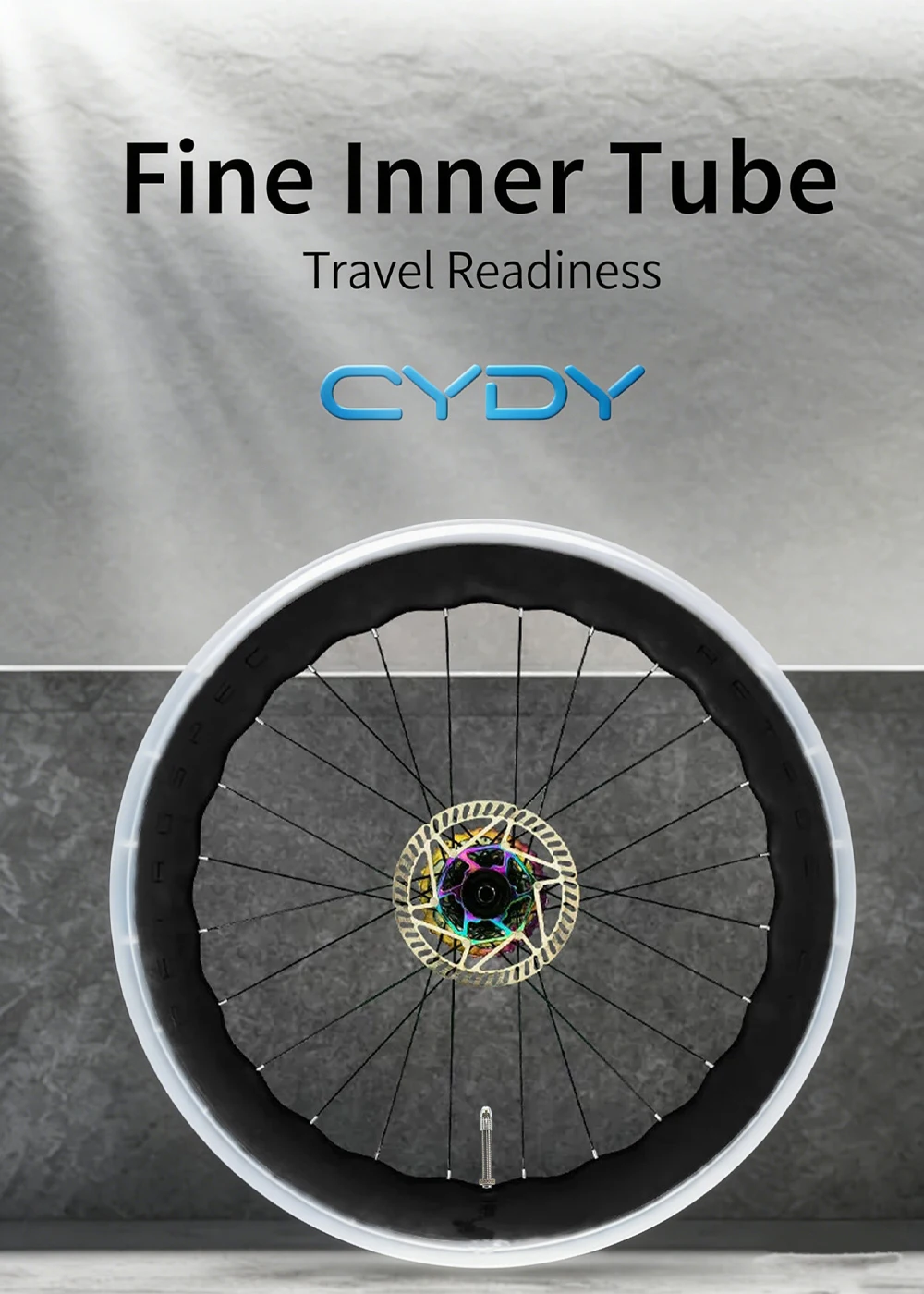 CYDY Ultraleichter Fahrradschlauch aus TPU 700C 700X18-32C Rennrad TPU-Material Reifen 45/65/85mm Französisches Ventil Pneu Kamera Reifen – Detail 3