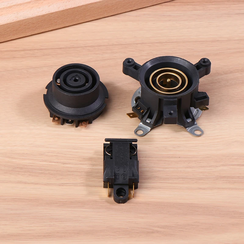 3pcs/set Electric Kettle Accessories Base Thermostat Temperature Switch Connector Coupler Socket Household Acessories