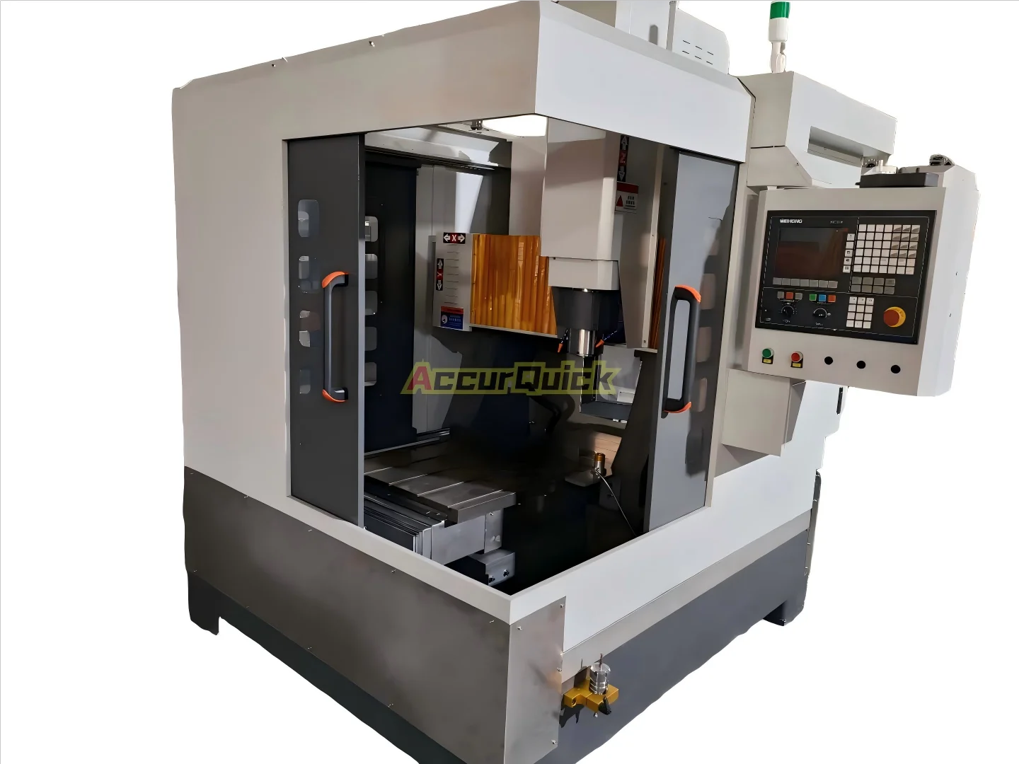 Fully Closed Design 600mm*600mm CNC Router Machine for Metals and Alloys