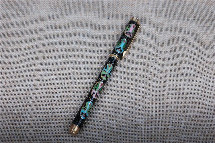 In The 1980s,  Cloisonne Antique Ballpoint Pen Handicraft Gifts