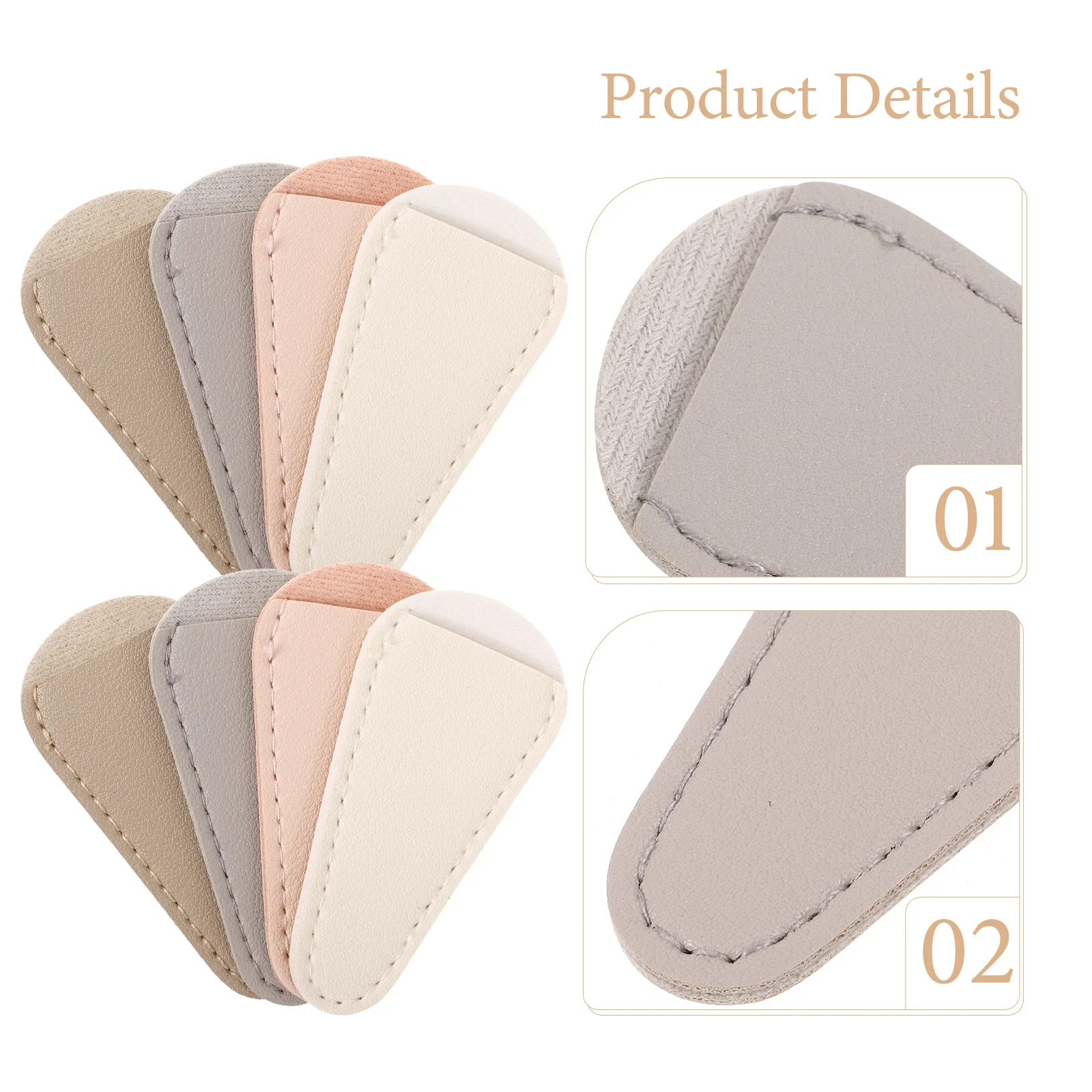 

4Pcs Cuticle Nipper Protector Versatile Salon Beauty Scissors Holding Cover Safe Practical Cuticle Scissors Cover