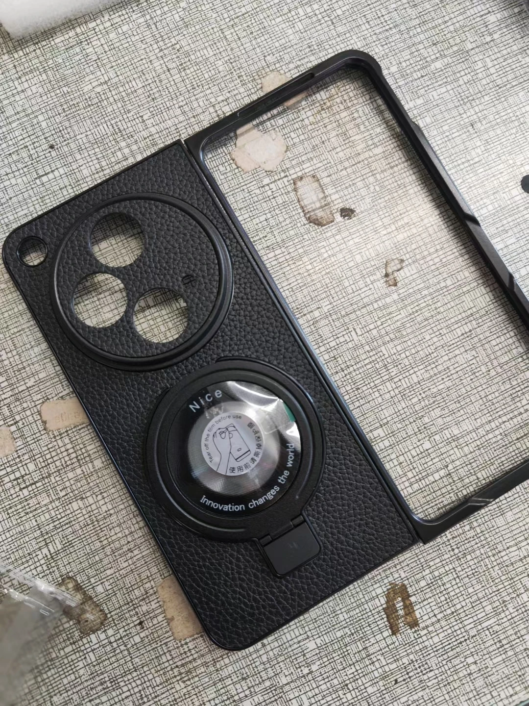 Real Leather For Find N3 Case Magnetic Wireless Support Magsafe Protection OPPO Find N3 Cover