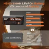 12V 310Ah LiFePO4 배터리 3968Wh 에너지 100A BMS A+ 셀 RV, 밴, 트롤링 모터, 태양 에너지 저장, 오프 그리드 2