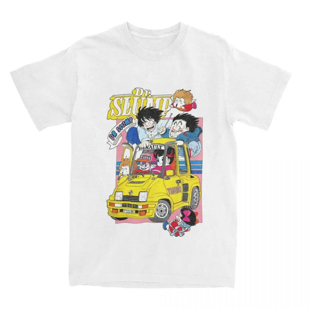 Stuff Dr.Slump 100% Cotton Clothes Street Wearing Round Neck Tee Shirt Printed T-Shirt Men Women Slump Manga TShirts harajuku