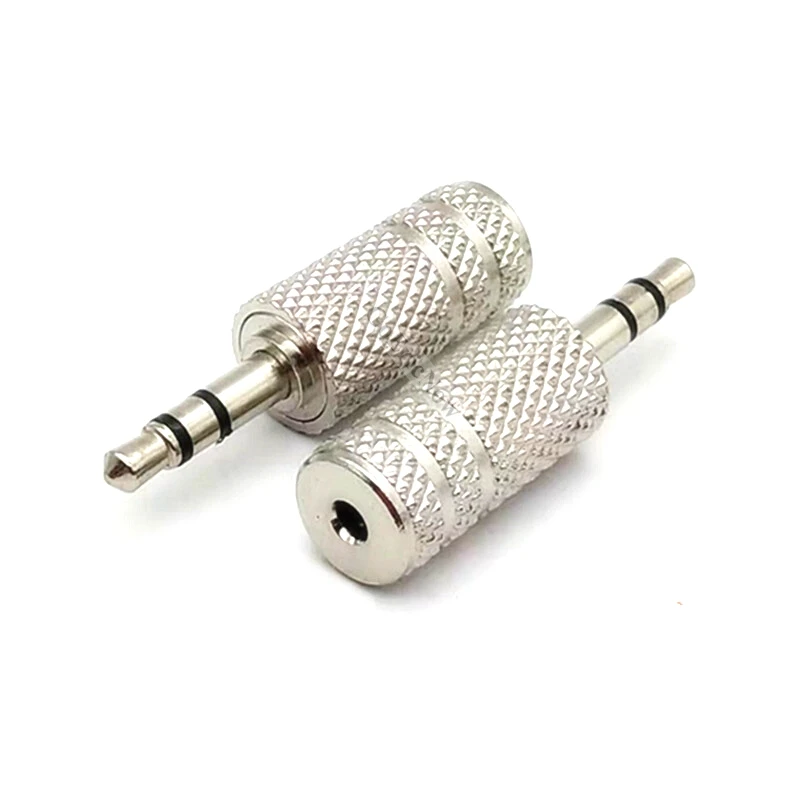 Aux محول كابل 3.5 مللي متر إلى 2.5 مللي متر/2.5 مللي متر إلى 3.5 مللي متر مهايئ الرافعة محول ستيريو الصوت مضخم ضوت سماعات الأذن ميكروفون جاك #6