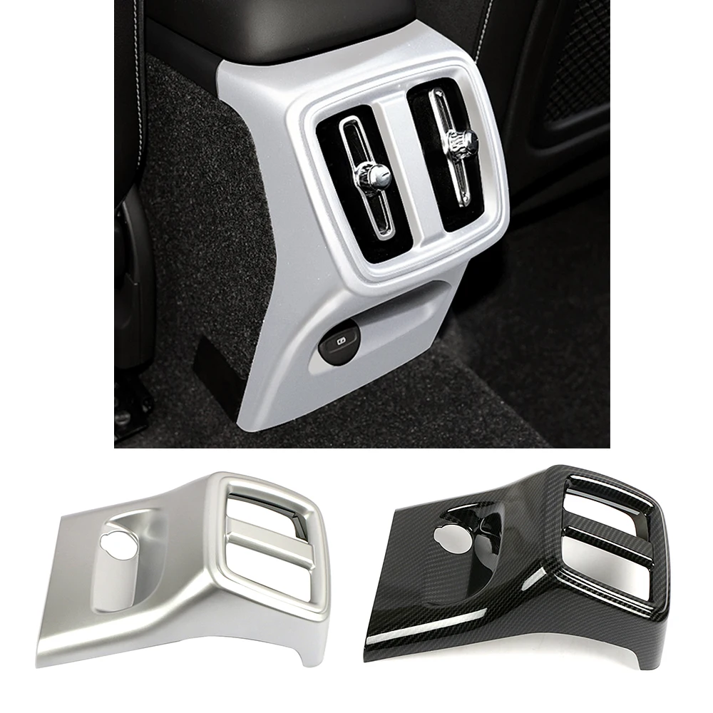 

Для Volvo XC40 2018-2025: Накладка на панель воздуховода кондиционера заднего сиденья, защита от ударов