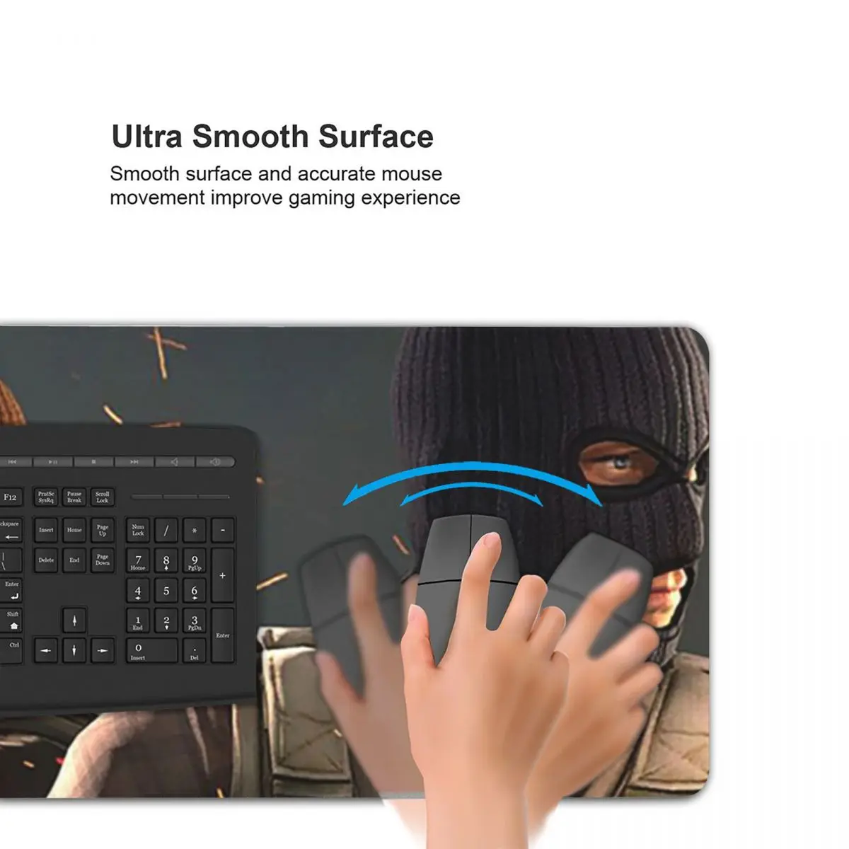 

Counter Strike Large Mouse Pad Computer Keyboard Mouse Mat Gamer PC Laptop Desk Mat Office Accessories Table Mats