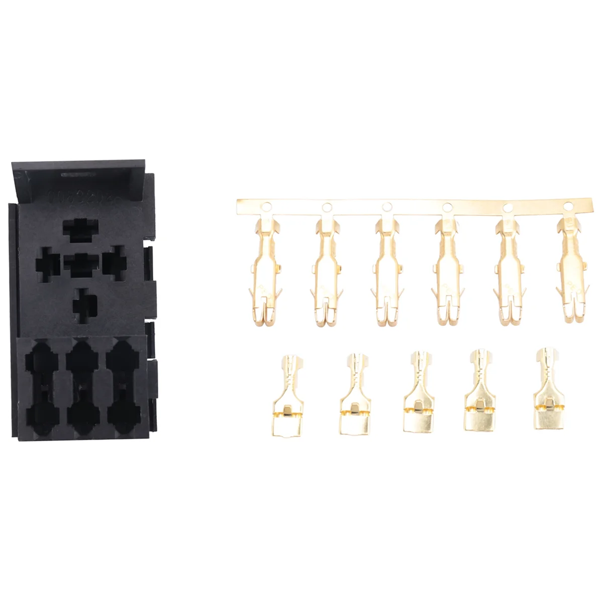 For Car Rv Yacht Relay & 3 Fuse Base Kit - 4, 5 Pin & Flasher Relays Ato Fuses Holder Socket Box