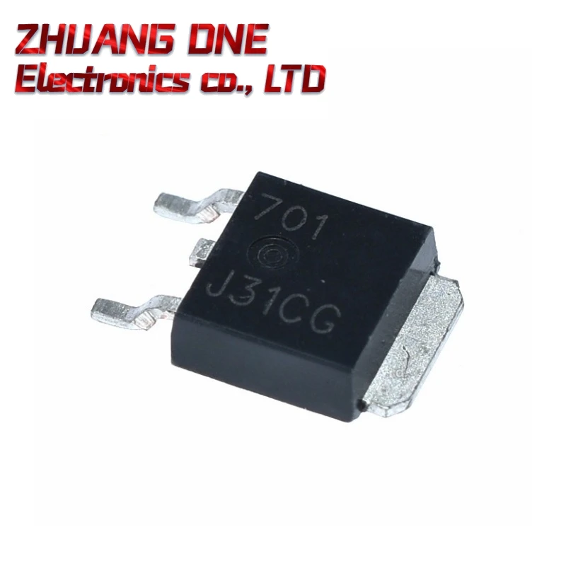 10 teile/los Neue MJD31C J31C MOS Transistor TO252 MJD31CT4G