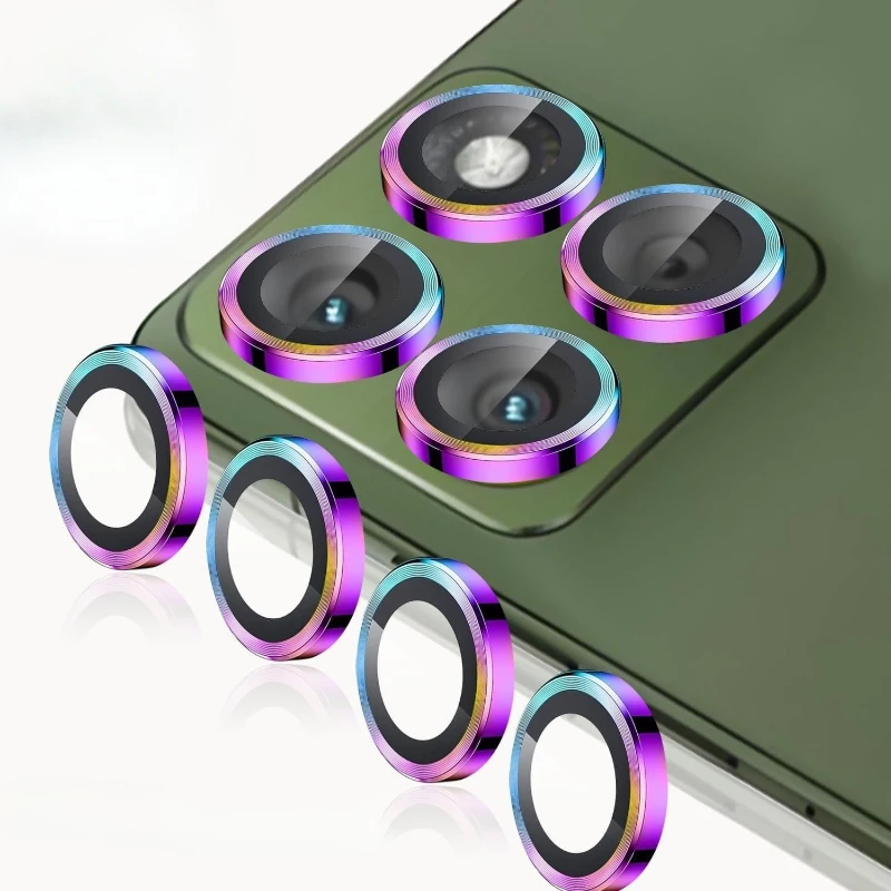 

For Motorola Edge 70 Fusion Aluminum Alloy Glass Camera Lens Protectors for Moto Edge70 60Fusion Metal Sticker Protective Case