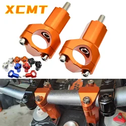 For KTM 2016-2023 EXC 300 55mm Handlebar Riser Bar Clamp Mount EXC 250 SX 125 EXC-F 350 SXF 450 530 XC XCF 690 SMC 690 Enduro R