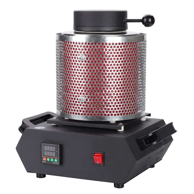 Gold melting furnace, high-temperature melting furnace, medium-frequency metallurgical casting and smelting machine