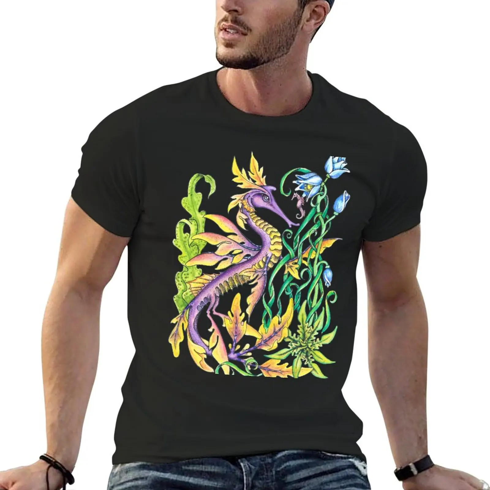 

Seahorse T-Shirt designer shirts Short sleeve tee tees mens graphic t-shirts