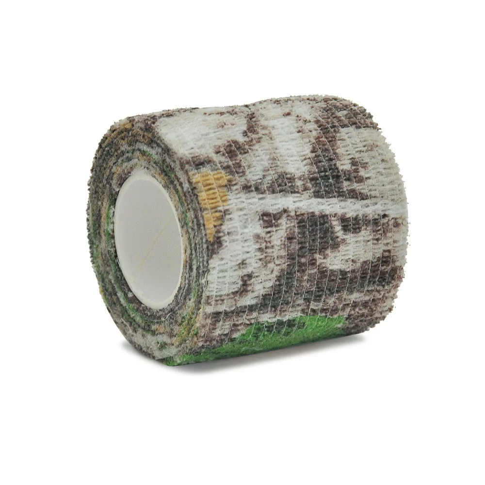 1/6/10 pcs Bionic Elastic Outdoor Hunting Camouflage Stealth Tape Waterproof Wrap Durable Self Adhesive Elastic Bandage