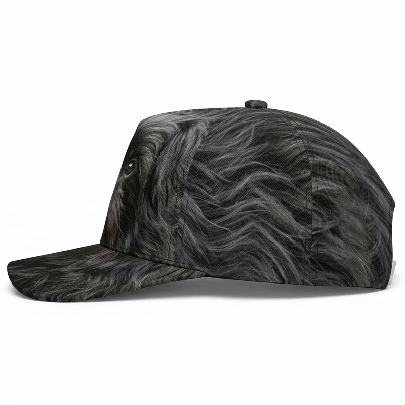 Affenpinscher Dog Baseball Caps Pet Lover Puppy Streetwear Hip Hop Canine Hats Trucker Roaring Monkey Terrier Gift Driver Peaked