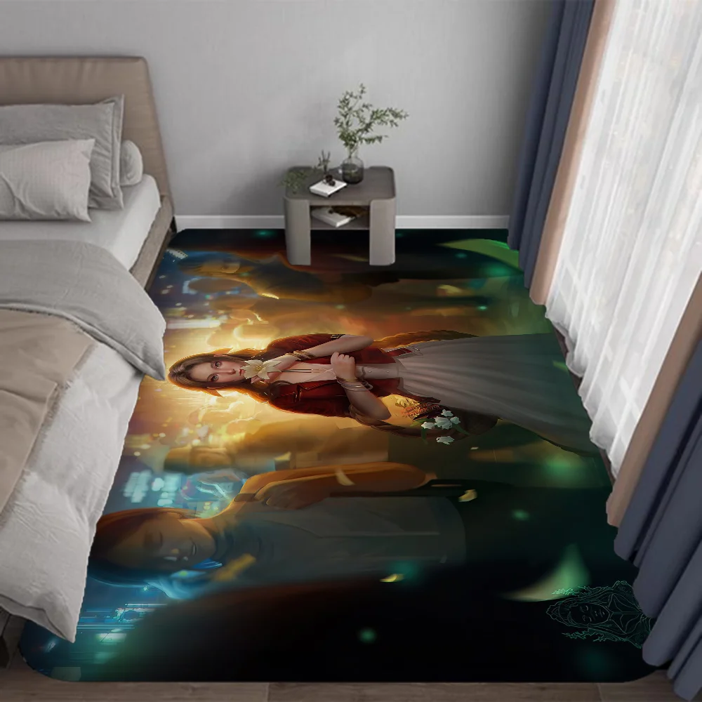 

Final Fantasy Door Mat Washable Non-Slip Living Room Sofa Chairs Area Mat Kitchen Toilet Rug