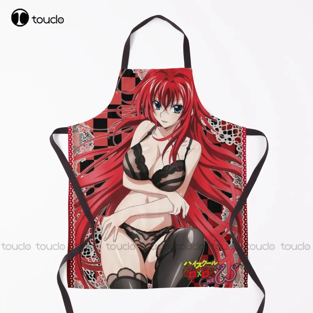 

Фартук Dxd - Rias Gremory, зеленый фартук для сада и кухни, индивидуальный фартук унисекс для взрослых, фартук для уборки дома, индивидуальные фартуки для готовки