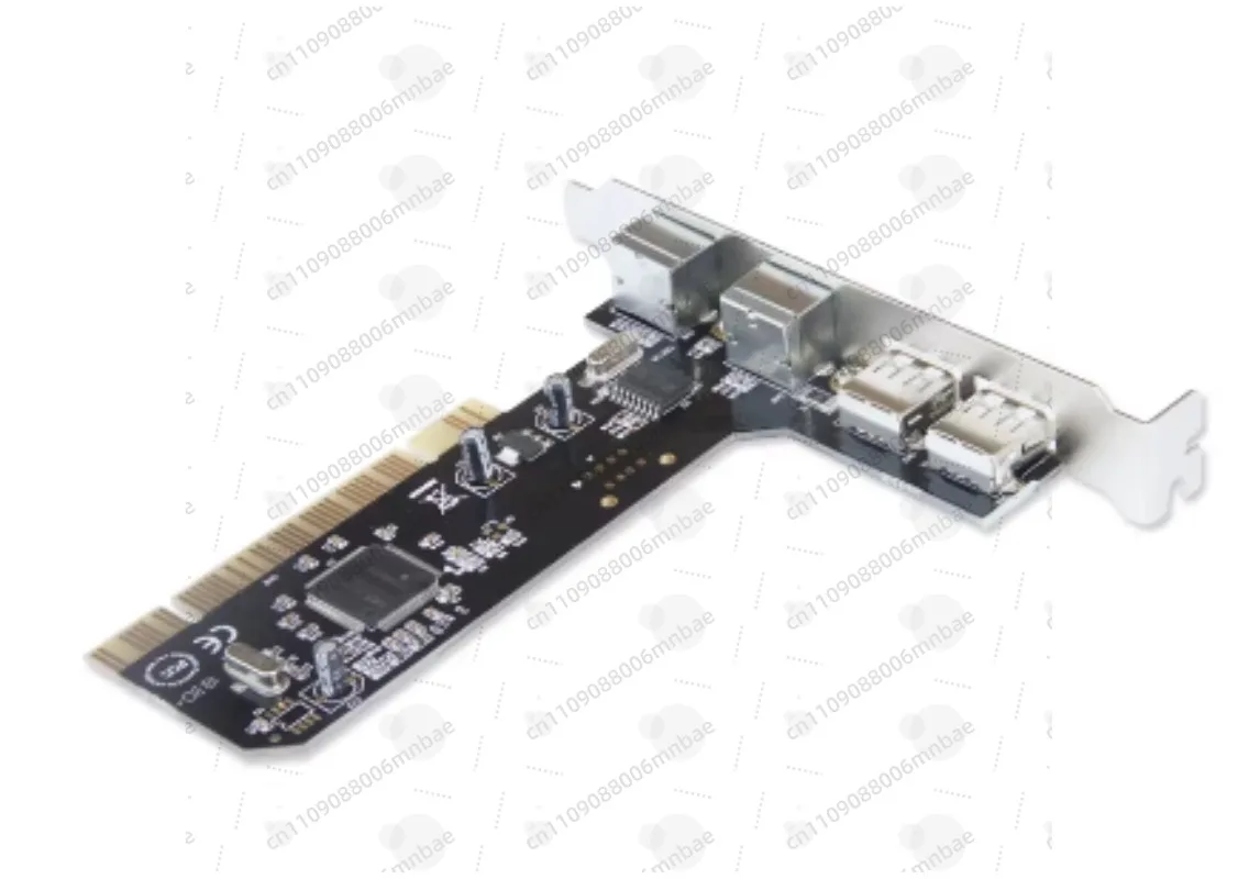 Keyboard Mouse Adapter Card PCI 32bit to 2x PS2 PS/2 + 2x USB 2.0 Port for PC