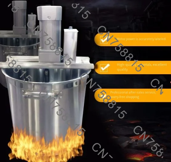 Small kitchen fryers, food sauce pans, automatic mixers, including commercial deep-walled drums