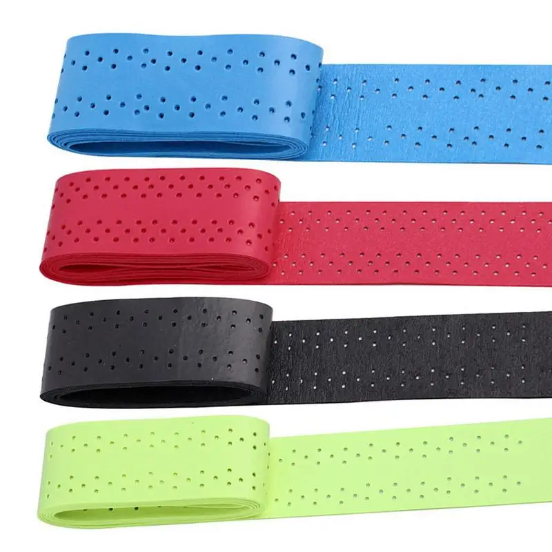 Sweat Racket Tape Anti-slip PU Badminton Handle Wrap Tape Sweat-Absorbent Wrapped For Dumbbells Table Tennis Sweatband Supplies