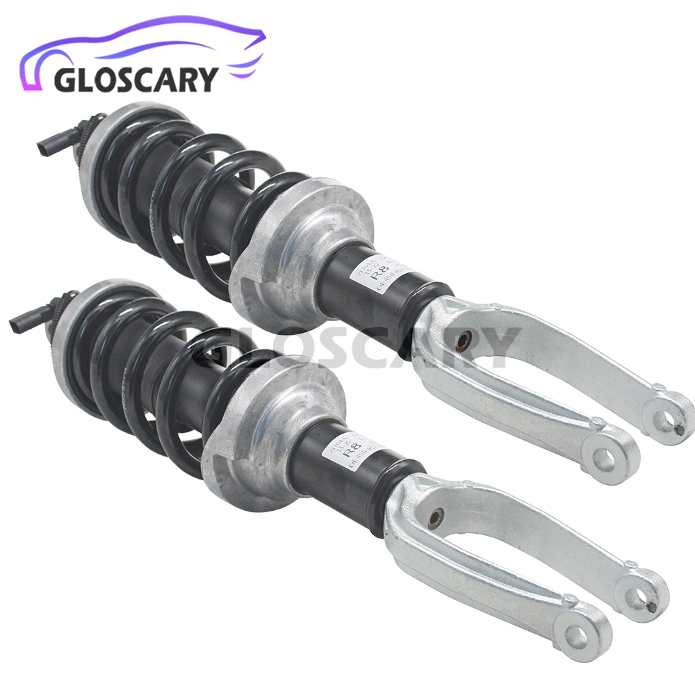 2x Front Rear Shock Absorber For Audi R8 Lamborghini Huraca 2016-2022 Suspension Spring Strut W/Magnetic 4S0412019K 4S0512019J