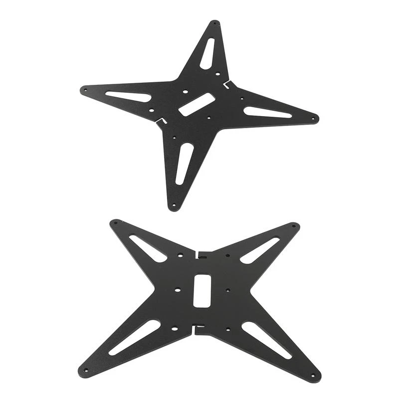 Printer Hot Bed Stand Hotbed Supporter YAxis Carriage Heating Platform,for Ender 3 Cr-10 YAxis Stand Assemble DIY Aluminum