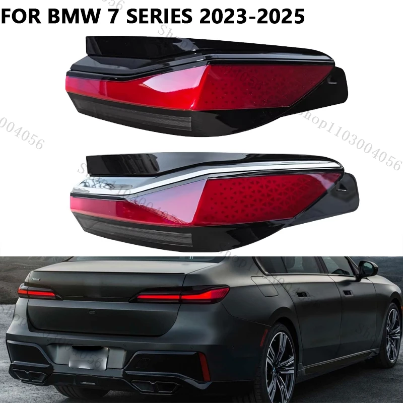 

For BMW 7 Series 2023 2024 2025 Rear Tail Light Warning Reverse Brake Light Signal Lamp Car Accessories