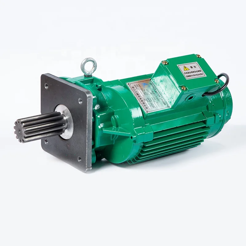 0.4kw Three-in-one deceleration motor of crane low rpm high torque ac motor