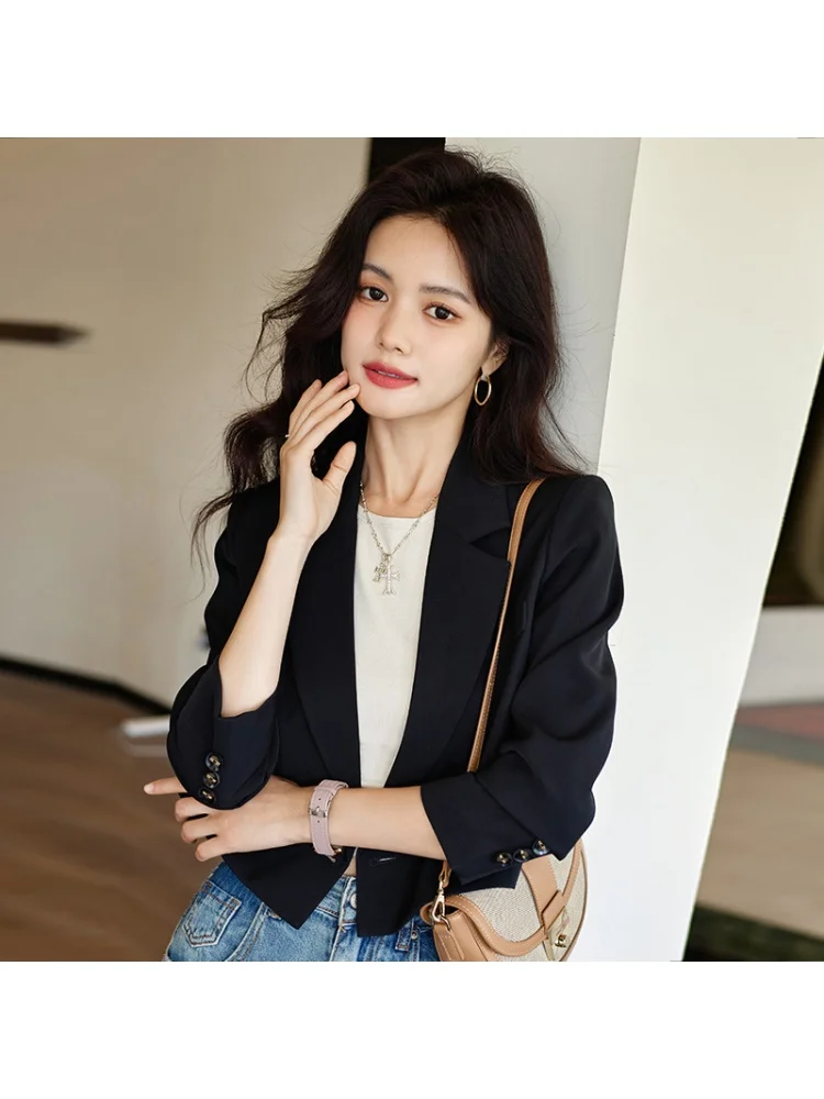 Women's Suit Jacket Dress Suit High-Grade Business Suit Suit Women's Small Fashion Temperament Leisure Style Women's