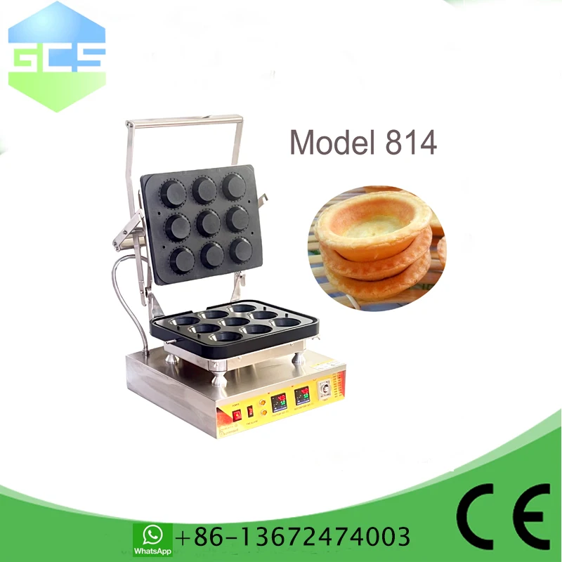 Model 814 non-stick small mini tartlet tart press machine egg tart machine presser fruit plate maker