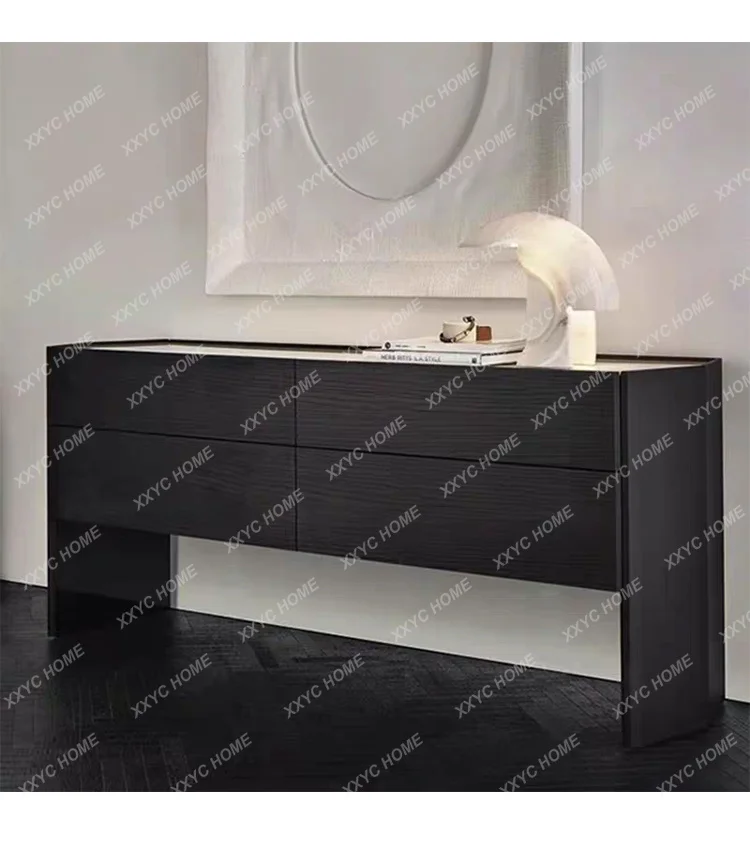 

Entryway Table Modern Simple Light Luxury Living Room Home Entryway Console Art