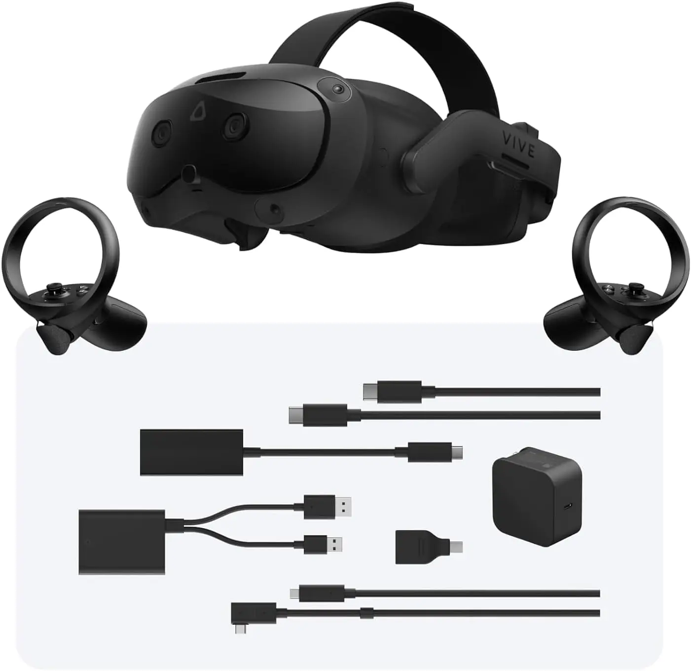 XR Headset with DisplayPort PC VR Streaming KitHTC Vive Focus Vision Wired Bundle