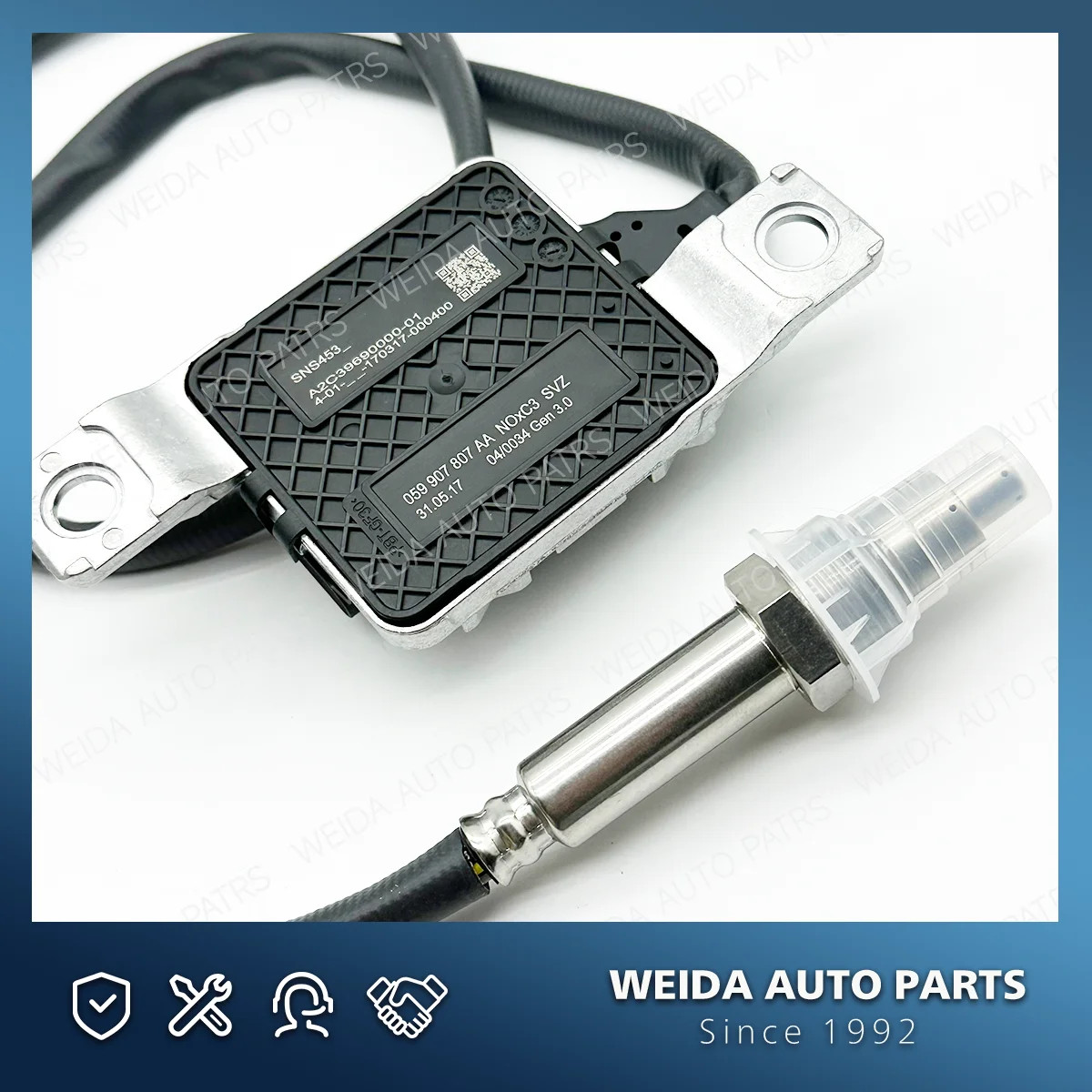 059907807AA 059 907 807 AA  New Nitrogen Oxygen Sensor NOx Sensor For VW Touareg Porsche Cayenne Audi Q7